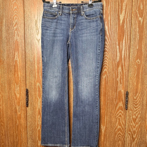 Denim - Levi Strauss & Co Boot Cut 525 Perfect Waist Jeans Women 8 Blue Denim Straight
